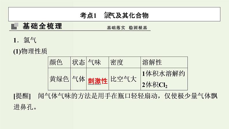 苏教版高考化学一轮复习4非金属及其化合物第11讲氯溴碘及其化合物课件03