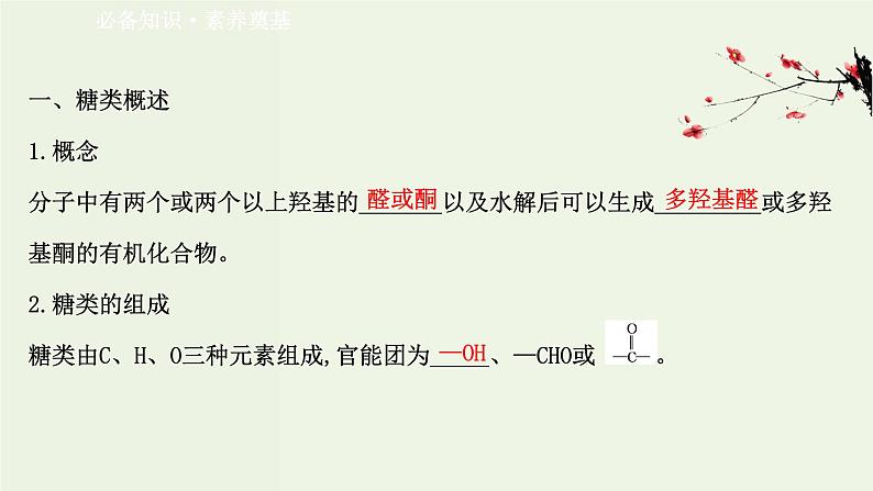 鲁科版高中化学选择性必修3第2章官能团与有机化学反应烃的衍生物3.2糖类和核酸课件03