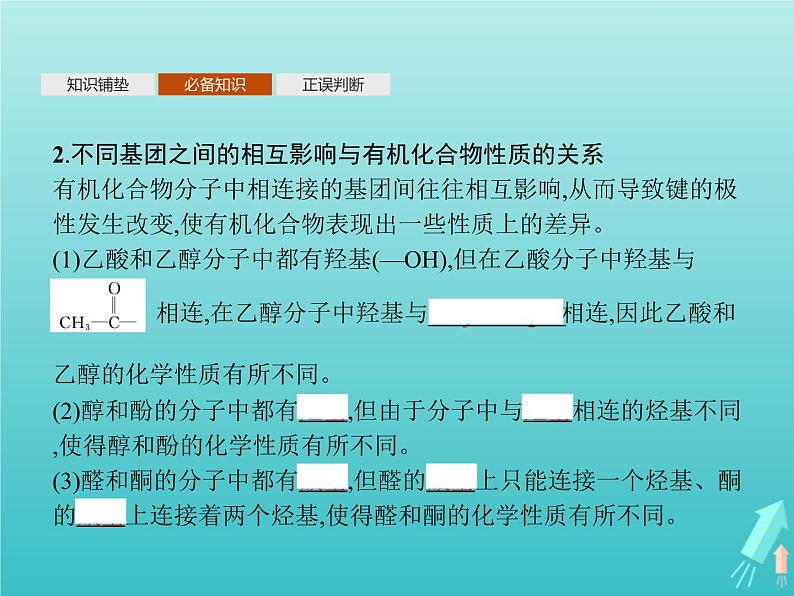 鲁科版高中化学选择性必修3第1章有机化合物的结构与性质烃第2节第2课时有机化合物的同分异构现象有机化合物结构与性质的关系课件第8页