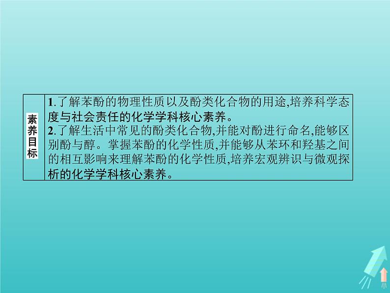 鲁科版高中化学选择性必修3第2章官能团与有机化学反应烃的衍生物第2节第2课时酚课件02