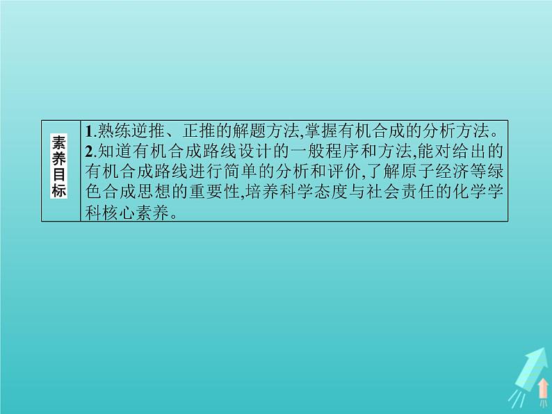 鲁科版高中化学选择性必修3第3章有机合成及其应用合成高分子化合物第1节第2课时有机合成路线的设计课件02