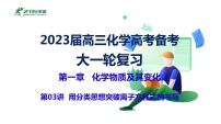 2023届高三化学高考备考大一轮复习第一章化学物质及其变化（03）用分类思想突破离子方程式的书写+课件