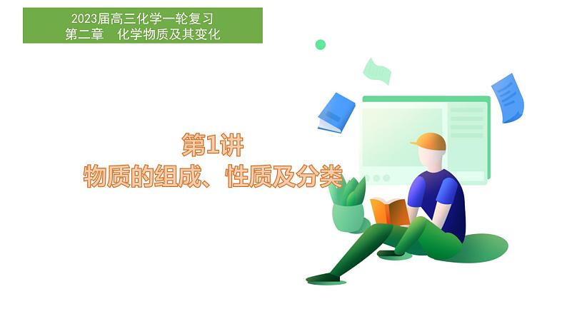 2023届高三化学高考备考一轮复习物质的组成、性质及分类课件01