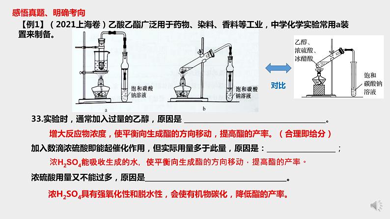 2023届高三化学高考备考一轮复习基于教材的有机制备实验课件（18张ppt）第5页