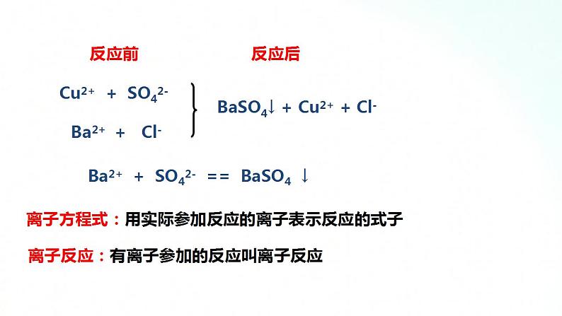 人教版化学必修一 1.2.2 离子反应 课件06