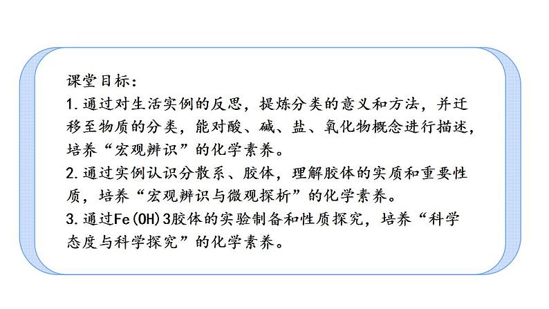 人教版化学必修一 1.1.2 分散系的分类 课件第2页