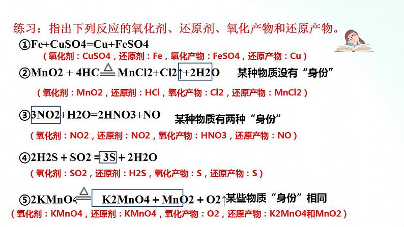 人教版化学必修一 1.3.2 氧化剂还原剂 课件07