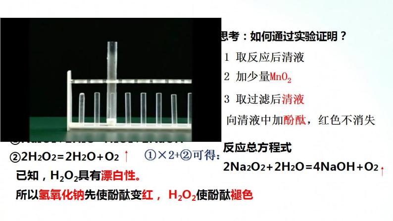 人教版化学必修一 2.1.2 氧化钠和过氧化钠 课件07