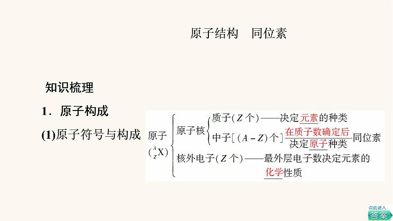 高考化学一轮复习第5章物质结构元素周期律第1节原子结构化学键课件05