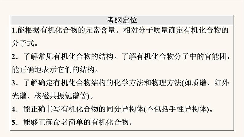 高考化学一轮复习第12章有机化学基础第1节认识有机化合物课件第2页