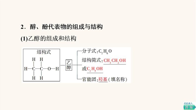 高考化学一轮复习第12章有机化学基础第3节烃的含氧衍生物课件第6页