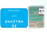 人教版化学选择性必修一 2.2.3影响化学平衡的因素 课件+视频素材