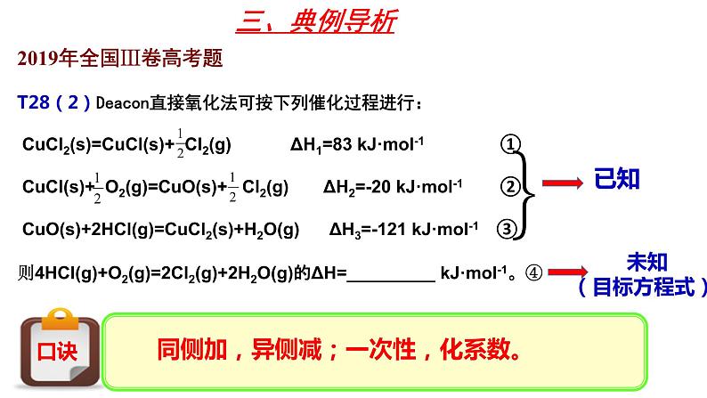 人教版高三化学一轮总复习--突破盖斯定律型高考题第8页