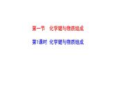 2.1化學鍵與物質(zhì)構成 課件 2022-2023學年高一化學魯科版（2019）必修第二冊