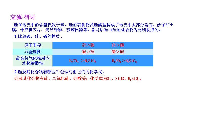 1.3.3 预测元素及其化合物的性质 课件 2022-2023学年高一化学鲁科版（2019）必修第二册 第6页