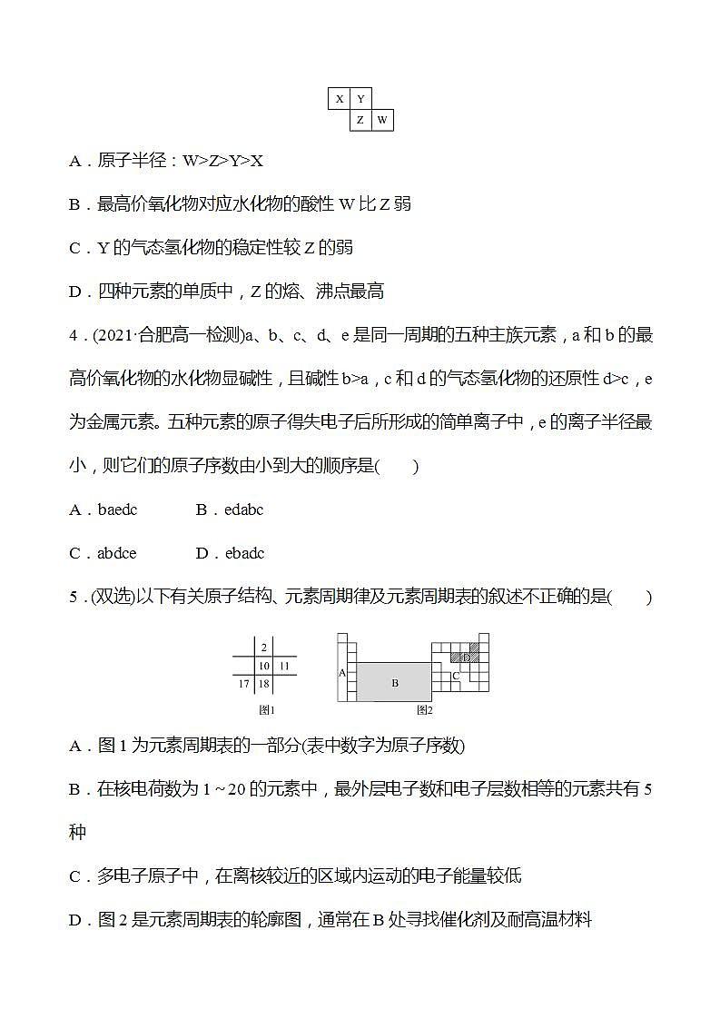 八　预测元素及其化合物的性质 强化练习（学生版） 2022-2023学年高一下学期化学鲁科版（2019）必修第二册第2页