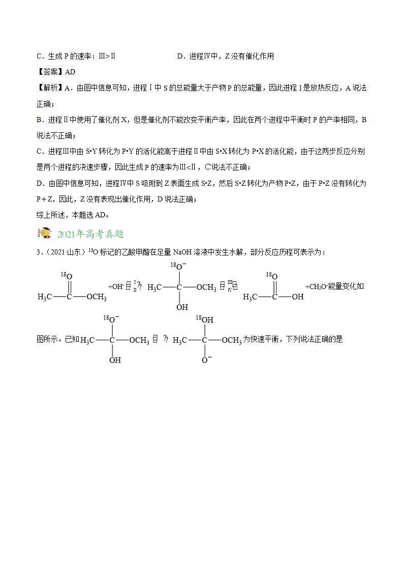 专题07 化学反应中的能量变化及反应机理（解析版）第2页