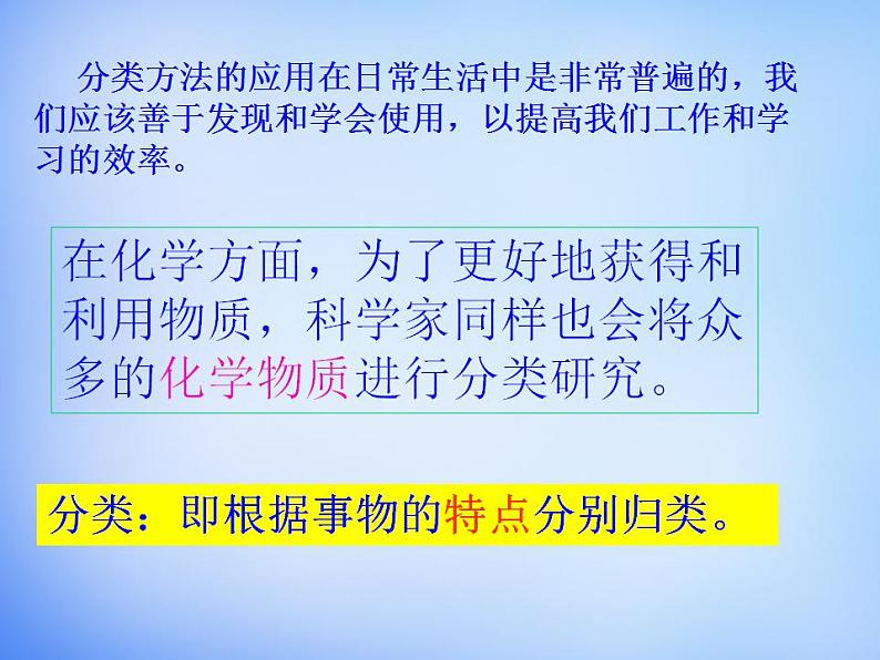 高中化学必修一 1.1物质的分类 课件第4页