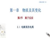 高中化學(xué)必修一 1.2.1 電解質(zhì)的電離課件