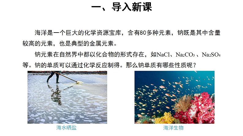 高中化学必修一 2.1钠及其化合物第1课时参考课件02