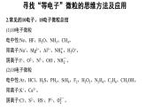 高中化学必修一 4.1微专题 寻找“等电子”微粒的思维方法及应用