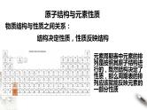 高中化学必修一 4.1.2 原子结构与元素的性质课件