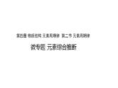 高中化学必修一 4.2微专题  元素综合推断