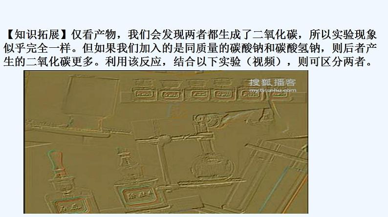高中化学必修一 专题2.1.2 碳酸钠和碳酸氢钠07