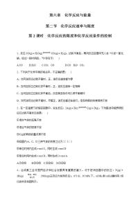 高中化学必修2 6.2.2 化学反应的限度和化学反应条件的控制 练习新原卷版）