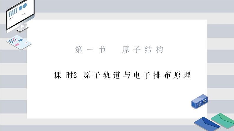 高中化学选择性必修二  1.1 原子结构 课时2 原子轨道与电子排布原理 课件01