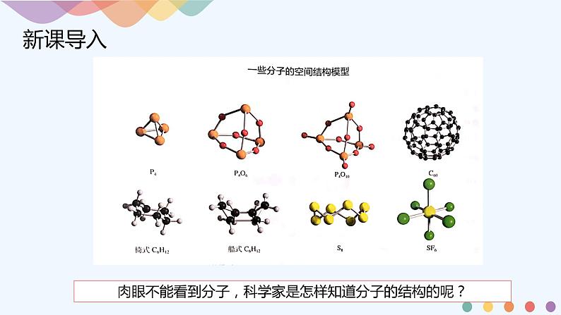 高中化学选择性必修二  2.2.1 分子结构的测定与多样性 价层电子对互斥模型课件下学期（共22张）第2页