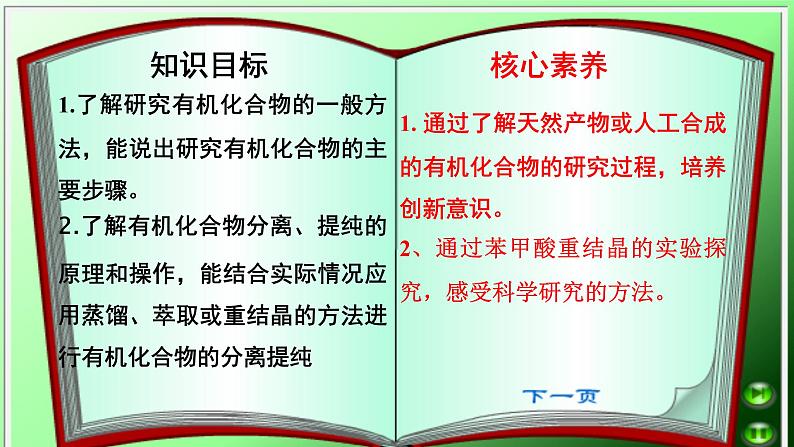 高中化学选择性必修三 1.2.1 有机化合物的分离提纯 课件02