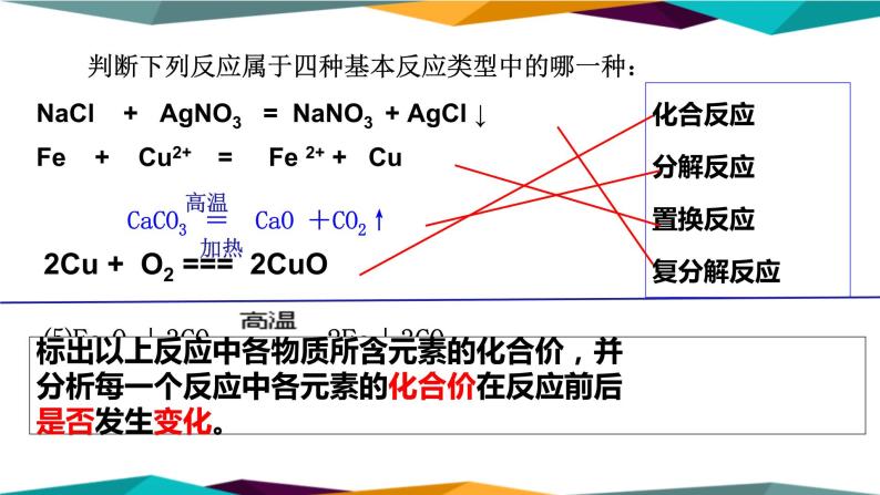 山东科技版高中化学必修第一册 2.3.1《氧化还原反应》课件PPT04