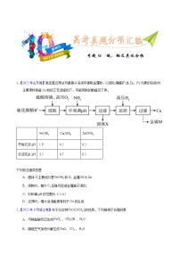 十年（2013-2022）高考化学真题分项汇编（全国通用）专题16  铁、铜及其化合物（学生版）