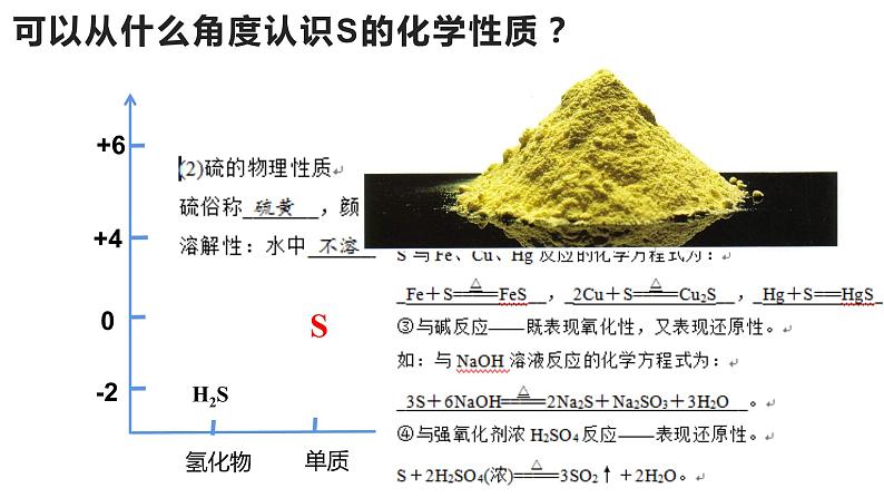 硫及其化合物（复习梳理）第6页