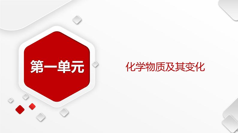 2023届高三化学高考备考一轮复习课件 第一单元第1讲 物质的分类第1页