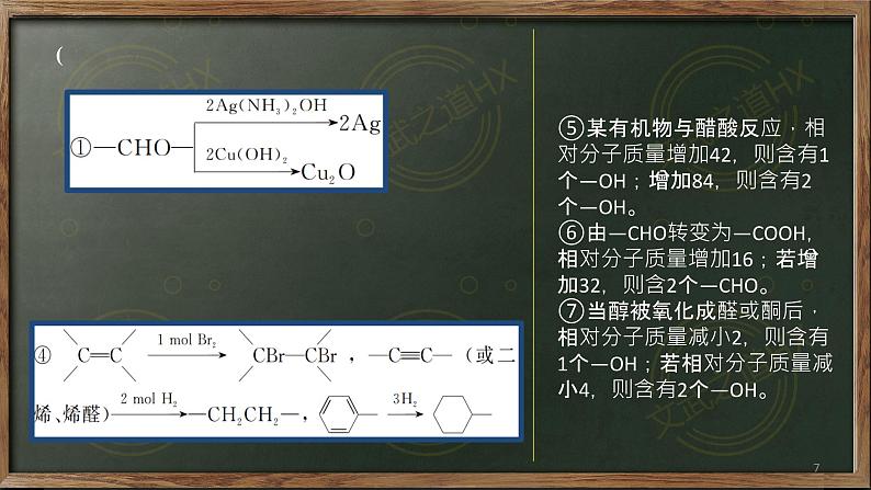 2023届高三化学一轮复习 有机合成与推断突破 课件第7页