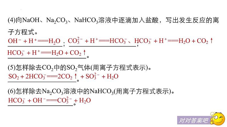 2023届高三化学高考备考一轮复习金属及其化合物 课件08