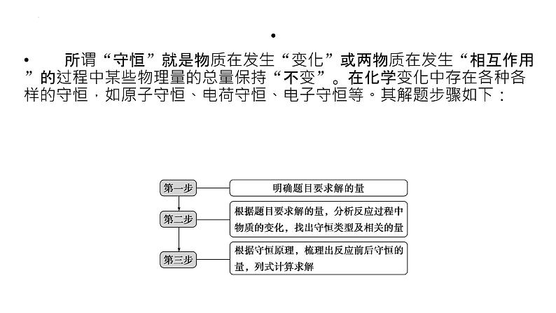 2023届高三化学一轮复习课件：化学计算的思想和方法第2页