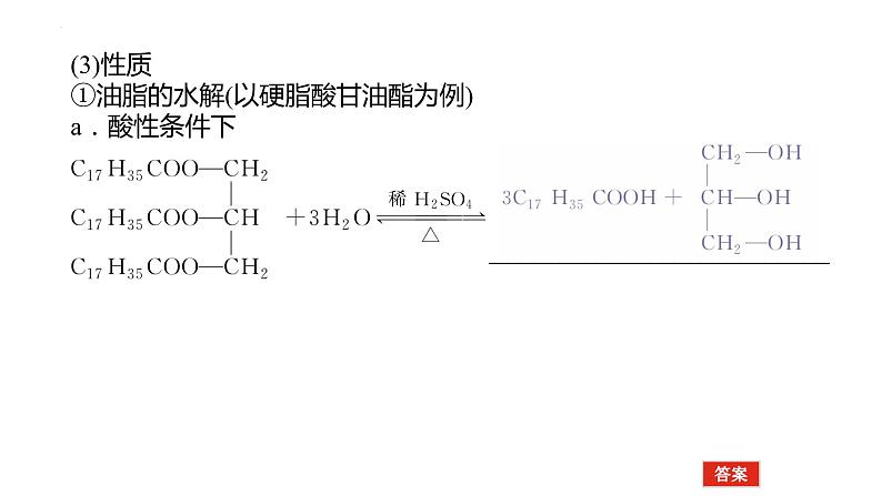 2023届高考全国通用版化学一轮考点复习12.4生命中的基础有机物　合成有机高分子课件第6页