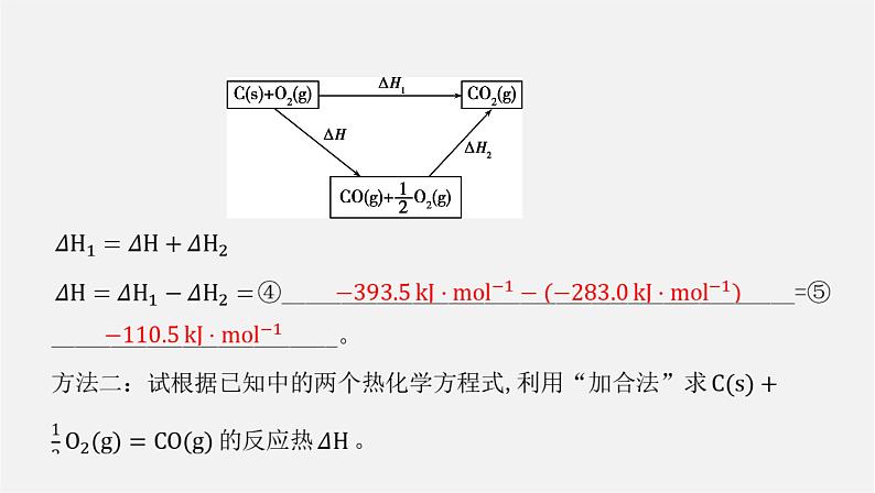 人教版高中化学选择性必修第一册第一章第二节反应热的计算课件08