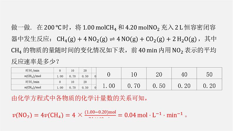 人教版高中化学选择性必修第一册第二章第一节化学反应速率课件07