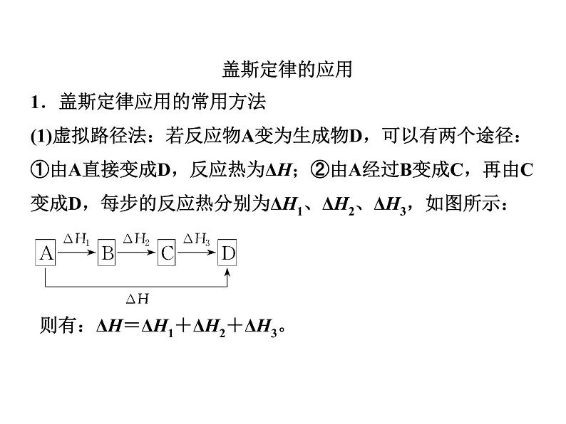 人教版高中化学选择性必修一第一章第二节反应热的计算课件108