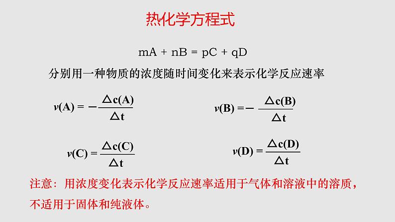 人教版高中化学选择性必修一第二章第一节化学反应速率（第1课时）课件204