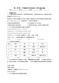 高中化学人教版 (2019)必修 第一册第一节 物质的分类及转化练习题