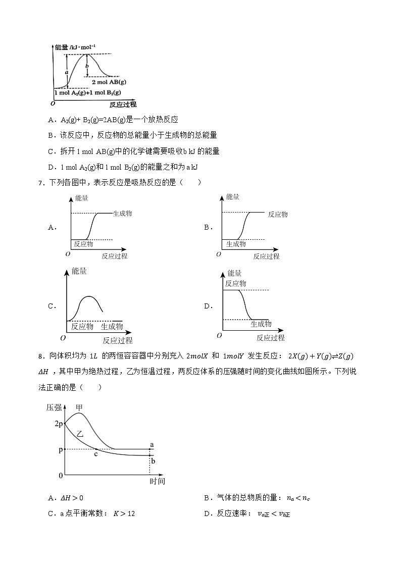 人教【新课标】高中化学一轮复习：专题9化学反应与能量及答案第2页