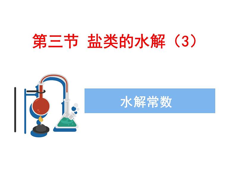 专题09 盐类的水解 (水解常数)- 名校同步2022-2023学年高二化学疑难点突破实用课件（人教版2019选择性必修1）01