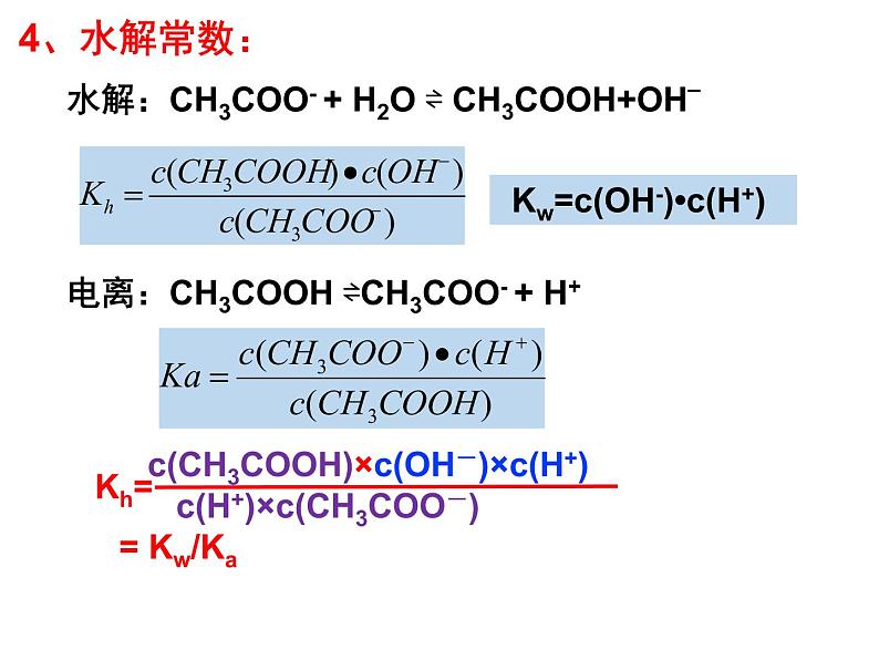 专题09 盐类的水解 (水解常数)- 名校同步2022-2023学年高二化学疑难点突破实用课件（人教版2019选择性必修1）04