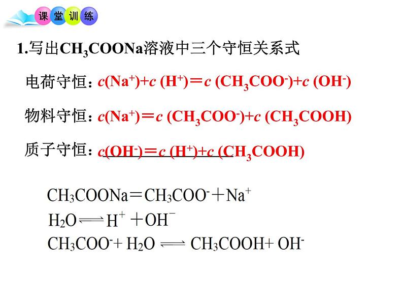 专题11 盐类的水解 (溶液中离子浓度大小比较)- 名校同步2022-2023学年高二化学疑难点突破实用课件（人教版2019选择性必修1）第8页