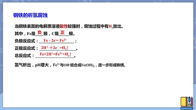 高中化学苏教版选修一 1.3金属的腐蚀与防护 课件PPT07